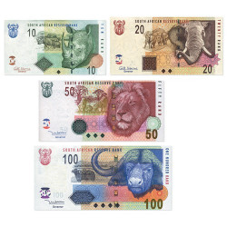 4 billets Afrique du Sud 2005