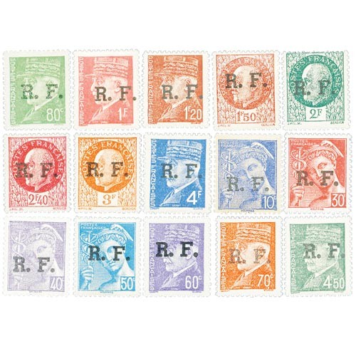 15 timbres Lyon