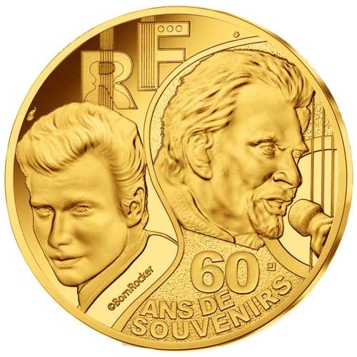La 1/4 Euro France 2020 - Johnny Hallyday offerte*