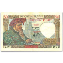 Billet 50 Francs Jacques Cœur