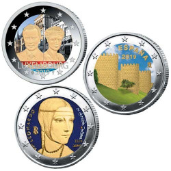 Lot de 3 x 2 Euro...