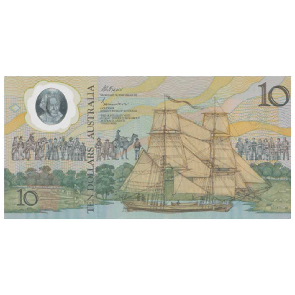 Billet 10 Dollars Australie 1988