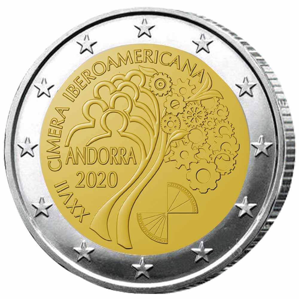 2 Euro Andorre BU 2020 - Sommet ibéro-américain