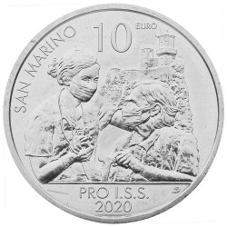 10 Euro Saint-Marin BU 2020 - Corps médical
