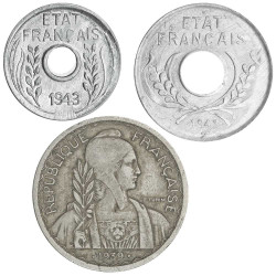 Lot des Centimes Indochine