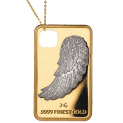 Pendentif lingot 10 Dollars...