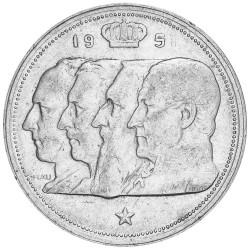 100 Francs Argent Belgique - Les 4 rois