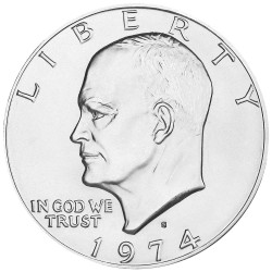 1 Dollar Argent USA 1971-1974 - Président Dwight Eisenhower