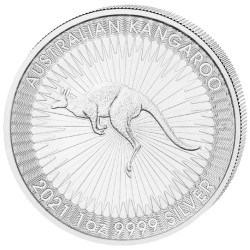1 Dollar Argent Australie 2021 - Kangourou