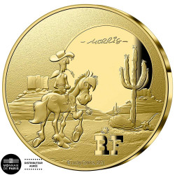 100 Euro Or France BE 2021 - Lucky Luke