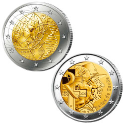Lot des 2 x 2 Euro France 2020