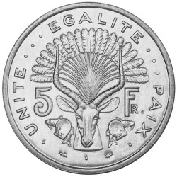 La 5 Francs Djibouti offerte*
