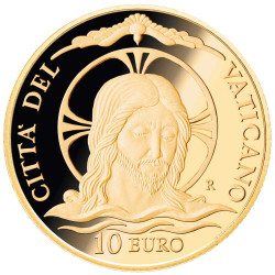 10 Euro Or Vatican BE 2020 - Le baptême du Christ