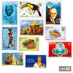 50 timbres Belize