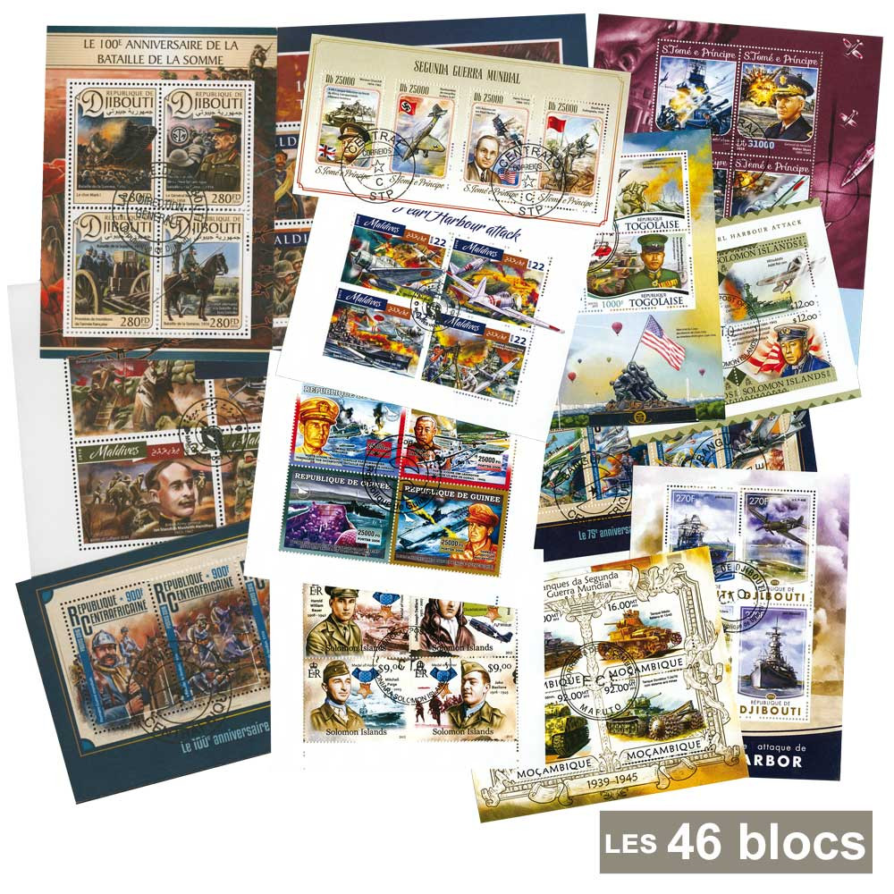 Les 20 blocs 14-18 + les 26 blocs 39-45