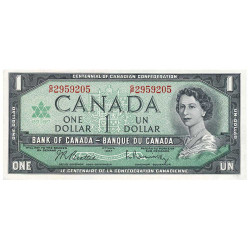 Billet 1 Dollar Canada 1967