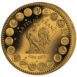 Euro Bronze BU 2021 - 20 ans de la fin du franc