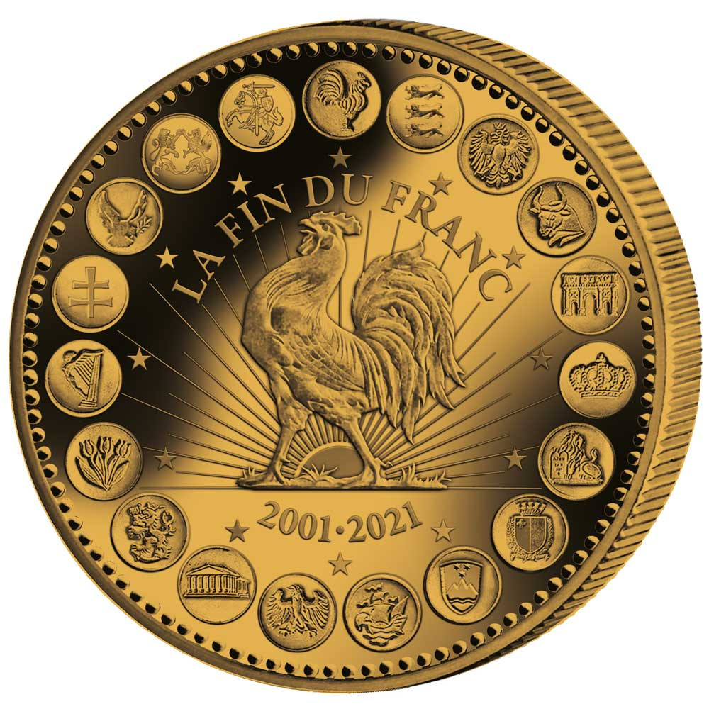 Euro Bronze BU 2021 - 20 ans de la fin du franc