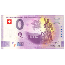 Billet souvenir 0 Euro - Freddie Mercury