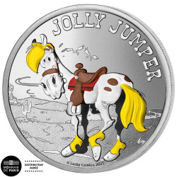 Mini médaille Lucky Luke -...