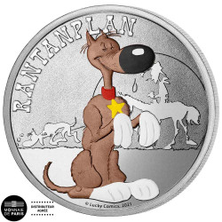 Mini médaille Lucky Luke -...