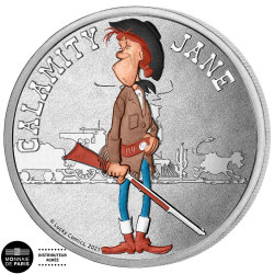 Mini médaille Lucky Luke -...