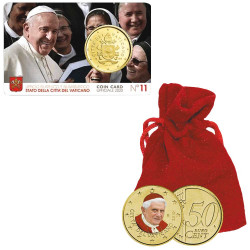 Lot 2 x 50 Centimes Vatican