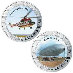 Lot 2 x 1,5 Euro Espagne 2020