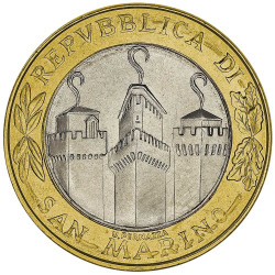 1000 Lires Saint-Marin 2001