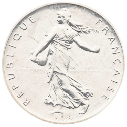 1 Franc Argent PIEFORT France 1985