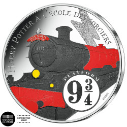 10 Euro Argent France 2021 colorisée - Harry Potter à l'école des sorciers - Vague 1