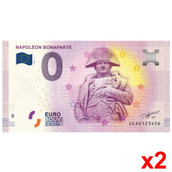 Lot 2 Billets Souvenir 0...