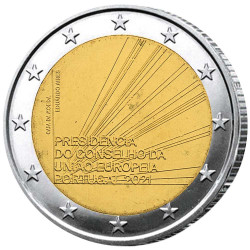 2 Euro Portugal BU 2021 - Présidence de l’Union européenne