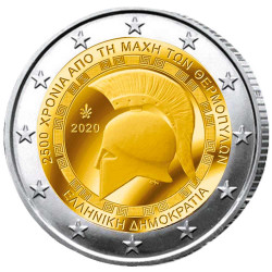 2 Euro Grèce BU 2020 - La bataille des Thermopyles