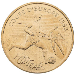 Pièce de collection bronze - Coupe d’Europe Football 1993
