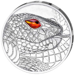 20 Euro Argent Autriche BE 2021 - Le serpent créateur