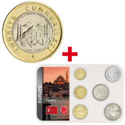Lot des monnaies Turquie