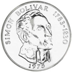 20 Balboas Argent Panama 1971-1977
