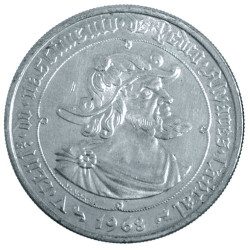 50 Escudos Argent Portugal 1968 - Pedro Alvares Cabral