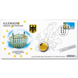 Enveloppe “1er Jour” d’émission 2 Euro Allemagne 2019 - Bundesrat allemand