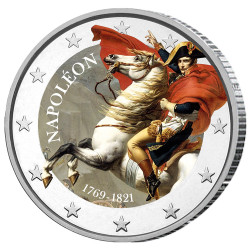 2 Euro Napoléon Ier colorisée