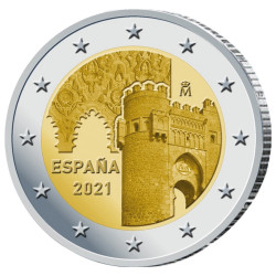 2 Euro Espagne BE 2021 - Tolède