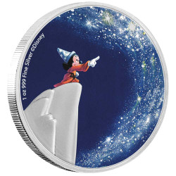 2 Dollars Argent BE 2021 colorisée - Fantasia
