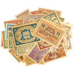 Lot 50 Billets de nécessité - 1ère République d’Autriche 1920-1921