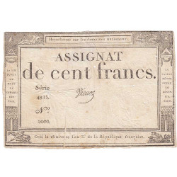 Assignat de 100 Francs