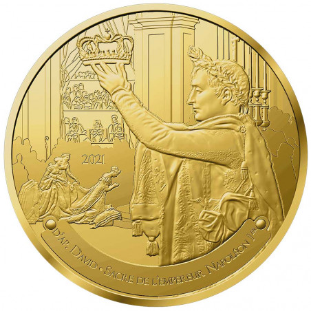 La 1/4 Euro France BU 2021 Napoléon Ier offerte*