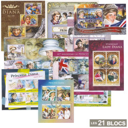 21 Blocs Lady Diana