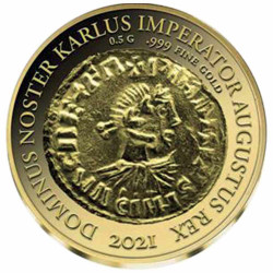 100 Francs Or CFA 2021 - Charlemagne
