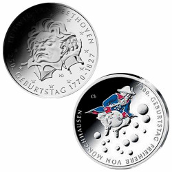 Lot 2 x 20 Euro Argent...