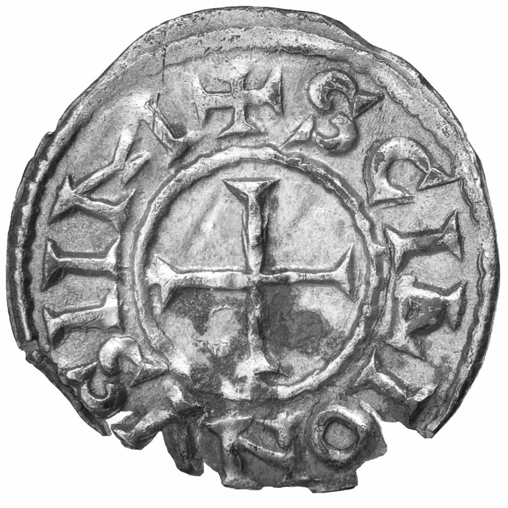 1 Denier Argent - Charles le Chauve